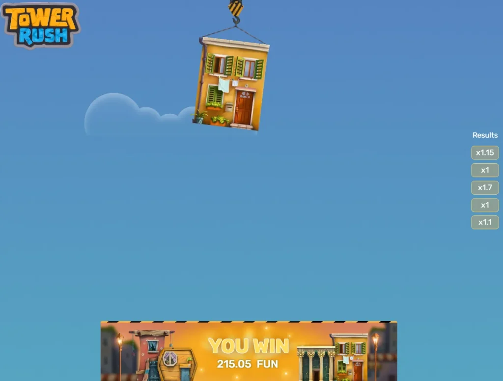 Tower Rush – Gewinne einlösen